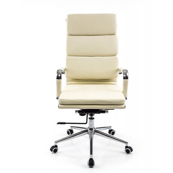 Офисное кресло Samora кремового цвета - лучшие Офисные кресла в INMYROOM