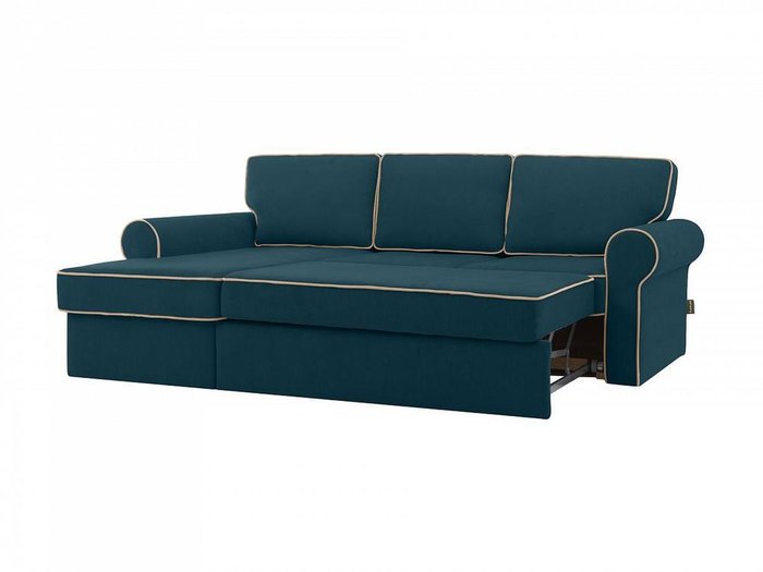 Угловой диван-кровать Murom синего цвета  - лучшие Угловые диваны в INMYROOM