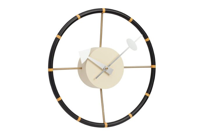 Часы настенные George Nelson Wheel - лучшие Часы в INMYROOM