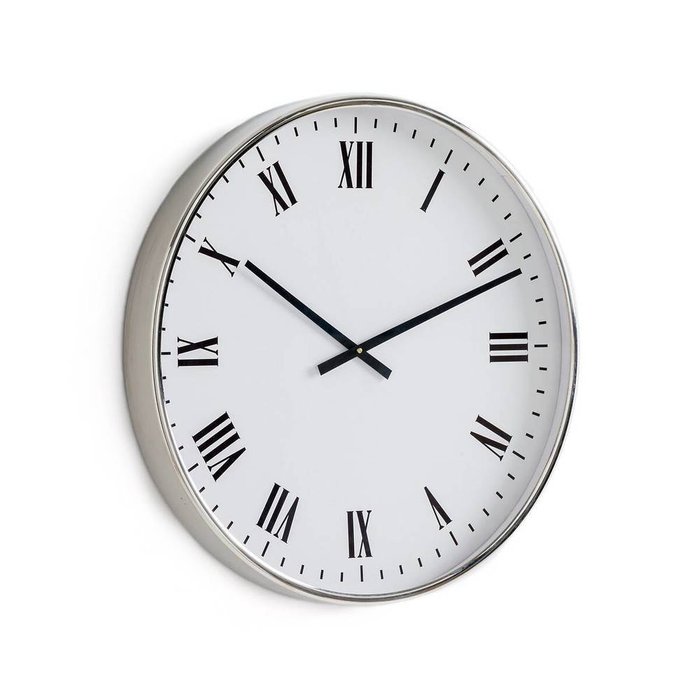 Часы настенные Ora серебристого цвета - купить Часы по цене 8835.0