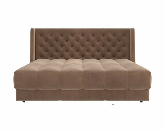 Диван-кровать Ричмонд темно-коричневого цвета - лучшие Прямые диваны в INMYROOM