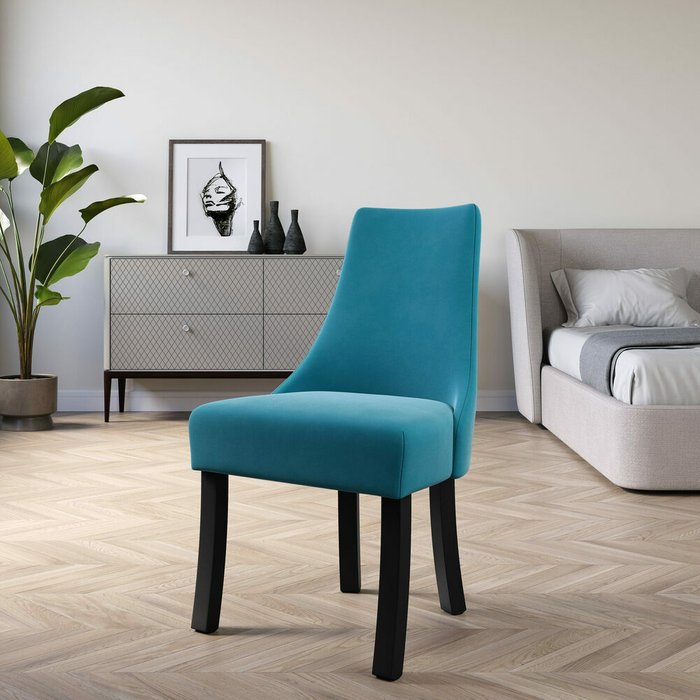 Стул Грант синего цвета - купить Обеденные стулья по цене 8990.0