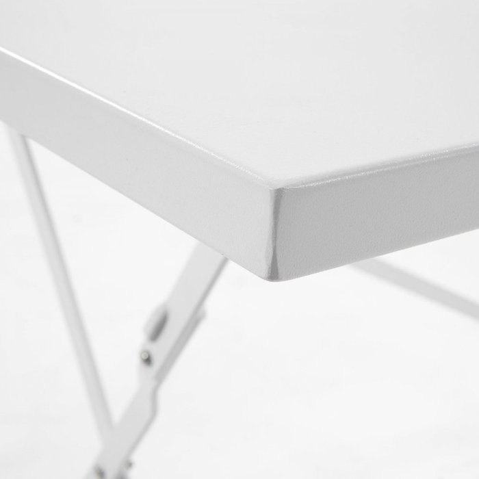 Стол Alrick белого цвета - лучшие Садовые столы в INMYROOM