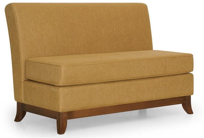 Диван прямой Серена дизайн 4 коричневого цвета - купить Прямые диваны по цене 26300.0