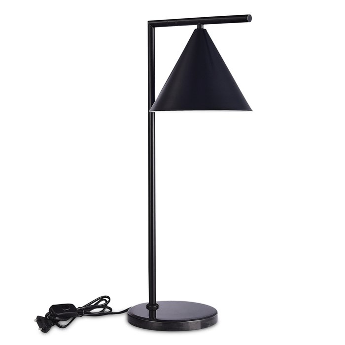 Настольная лампа Dizzie черного цвета - купить Рабочие лампы по цене 12640.0