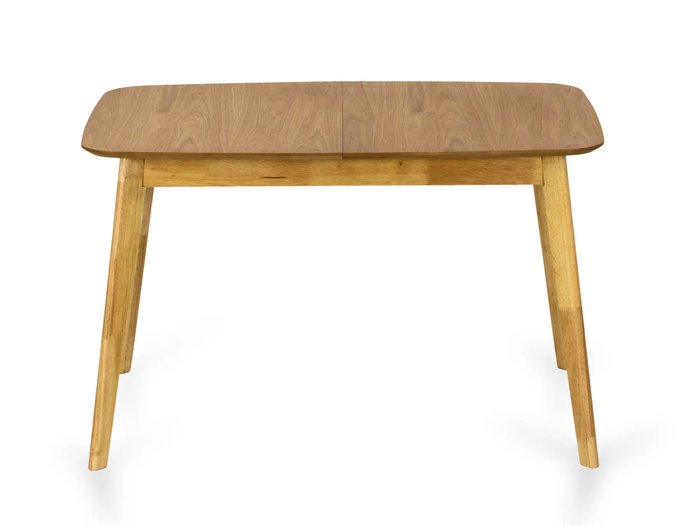 Раздвижной обеденный стол Wave светло-коричневого цвета - купить Обеденные столы по цене 30900.0