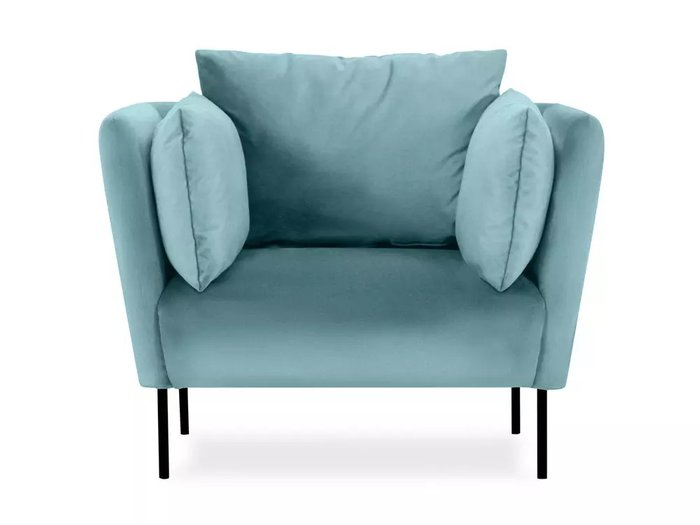 Кресло Copenhagen голубого цвета - купить Интерьерные кресла по цене 47880.0