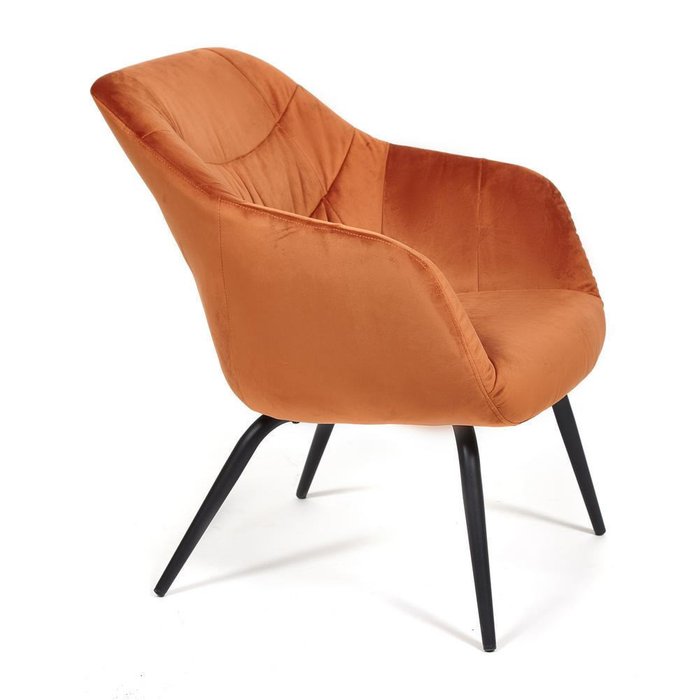 Кресло Dreifus оранжевого цвета  - купить Интерьерные кресла по цене 11090.0