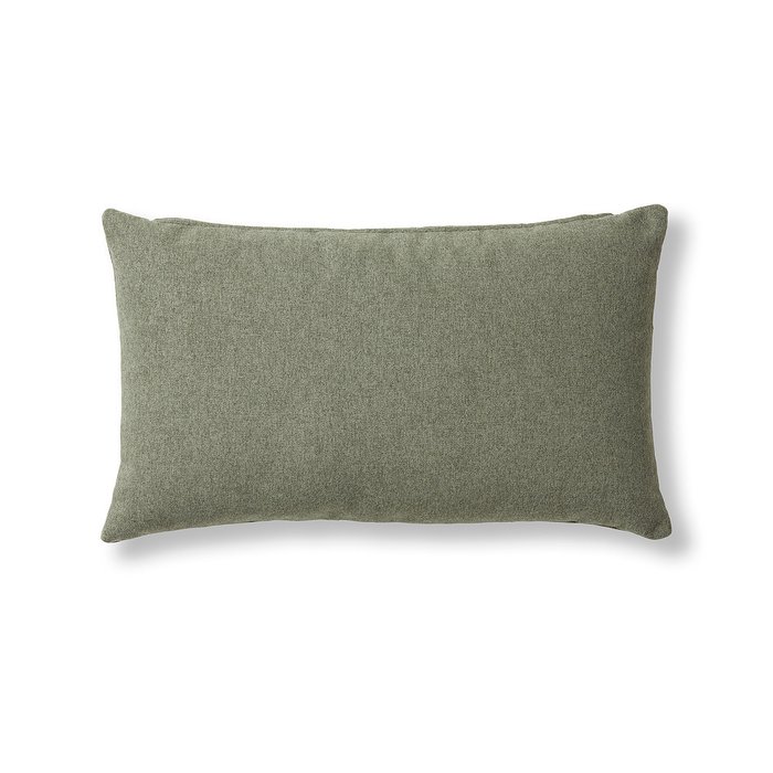 Чехол для декоративной подушки Mak fabric green зеленого цвета