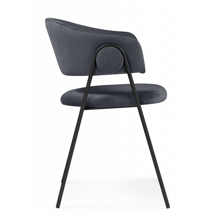 Стул Криспиан темно-серого цвета - лучшие Обеденные стулья в INMYROOM Стул Криспиан темно-серого цвета - лучшие Обеденные стулья в INMYROOM