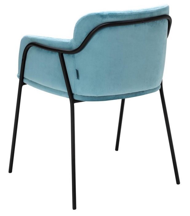 Кресло Strike бирюзового цвета - лучшие Обеденные стулья в INMYROOM