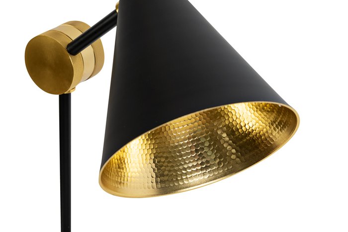 Лампа настольная черного цвета - купить Настольные лампы по цене 12800.0
