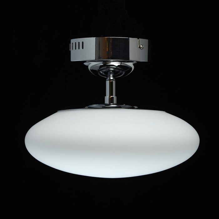 Потолочный светодиодный светильник Эрида с белым плафоном - лучшие Потолочные светильники в INMYROOM