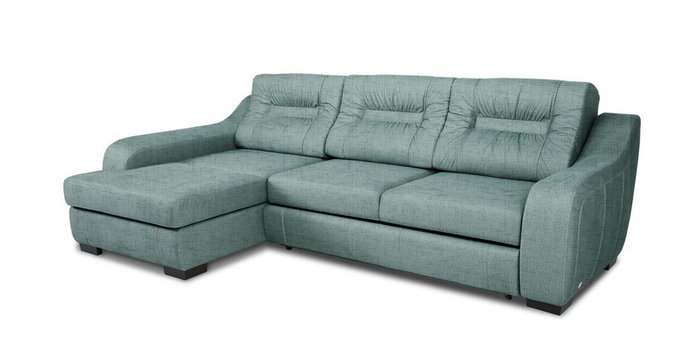Угловой диван-кровать Ройс темно-бирюзового цвета - купить Угловые диваны по цене 110394.0