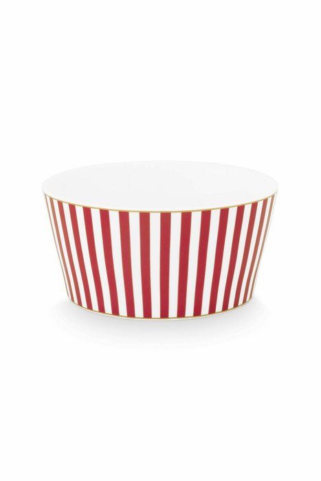 Набор из 2-х пиал Royal Stripes Dark Pink, 12 см - лучшие Тарелки в INMYROOM Набор из 2-х пиал Royal Stripes Dark Pink, 12 см - лучшие Тарелки в INMYROOM
