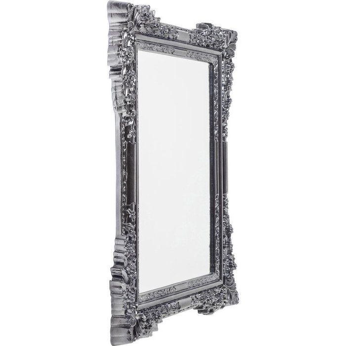 Зеркало Fiore серебряного цвета - купить Настенные зеркала по цене 83360.0