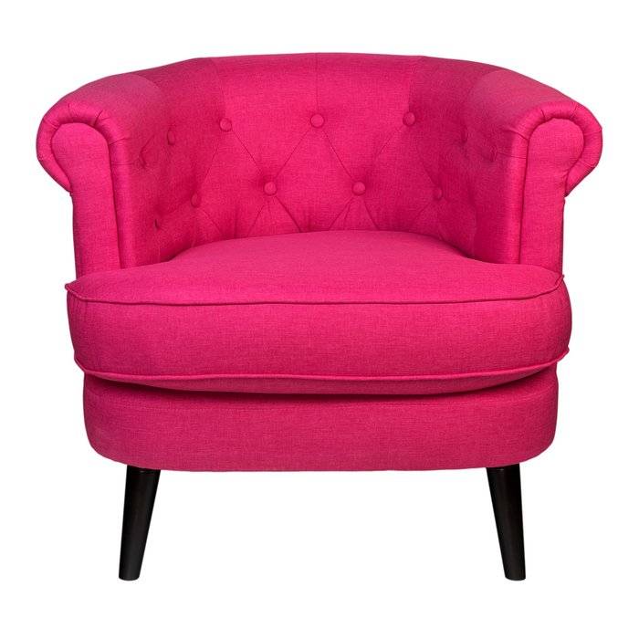 Кресло William Thackeray Розового цвета