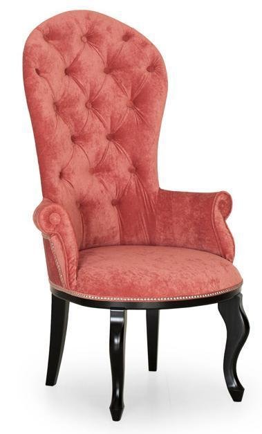 Кресло Классик mini дизайн 1 розового цвета