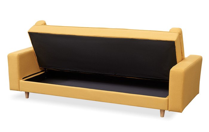 Диван-кровать Manhattan желтого цвета - лучшие Прямые диваны в INMYROOM