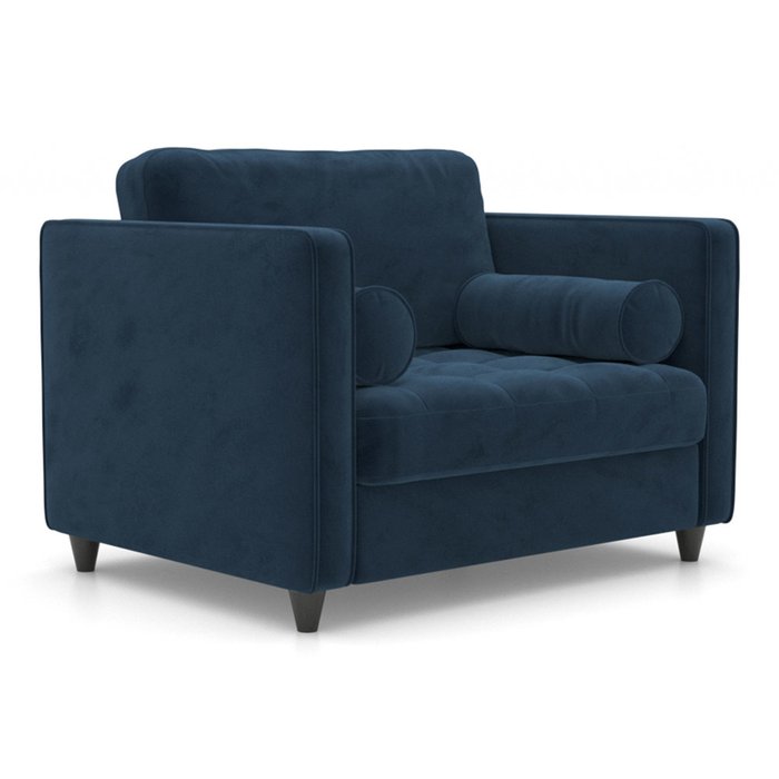 Кресло Scott MT синего цвета - купить Интерьерные кресла по цене 36500.0