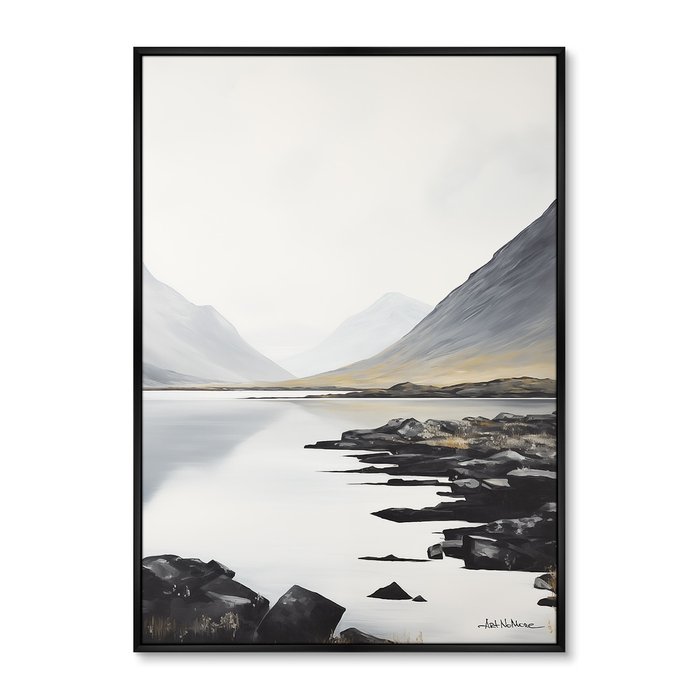 Набор из двух репродукций картин Landscape collection, Calmness, 2024г. - лучшие Картины в INMYROOM