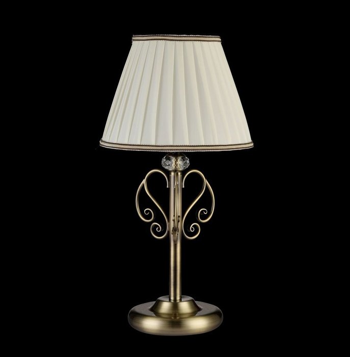 Настольная лампа Vintage с металлическим основанием  - купить Настольные лампы по цене 10190.0