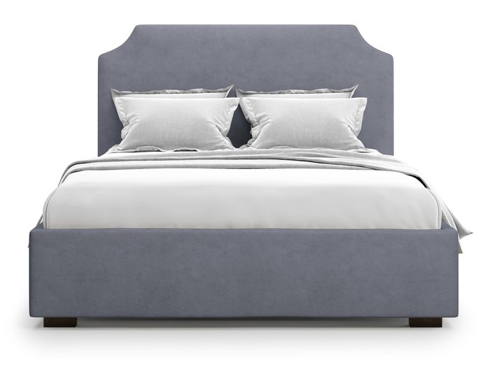 Кровать Izeo 180х200 серого цвета с подъемным механизмом  - купить Кровати для спальни по цене 45800.0