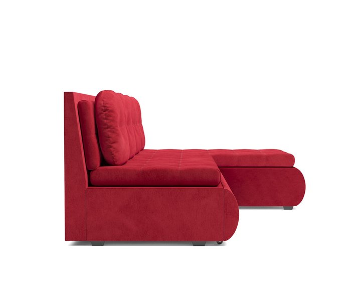 Угловой диван-кровать Кормак красного цвета - лучшие Угловые диваны в INMYROOM