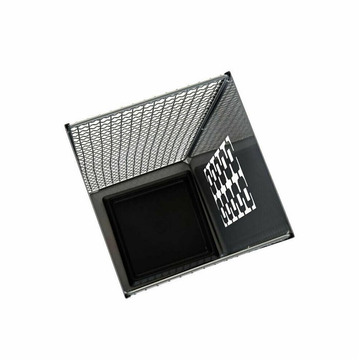 Корзина для зонтов DKD Home Decor 19 x 19 x 47,5 cm Чёрный Серый Металл Loft (2 штук) - лучшие Подставки для зонтов в INMYROOM
