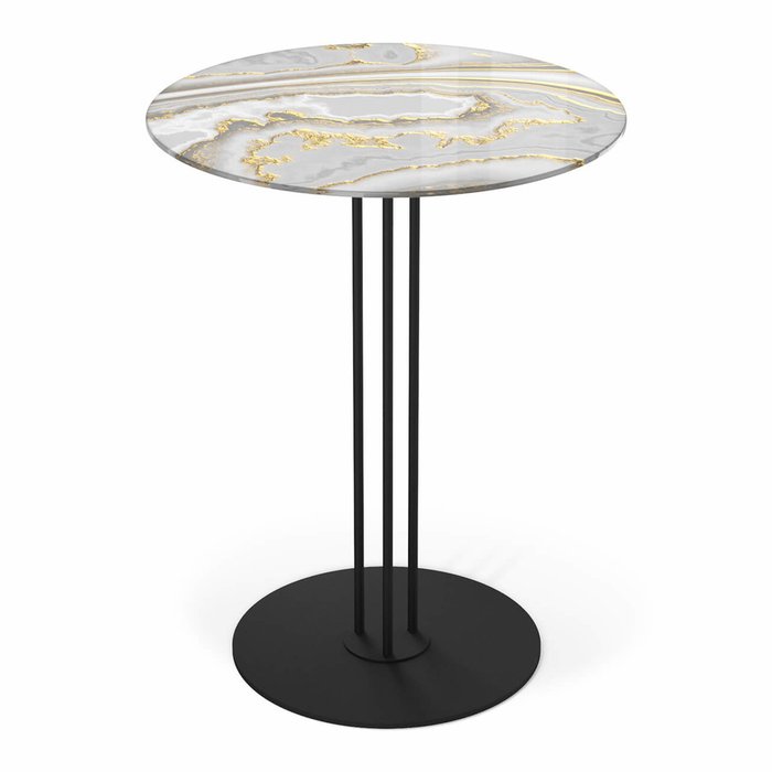 Кофейный столик Cosmic бежево-серого цвета