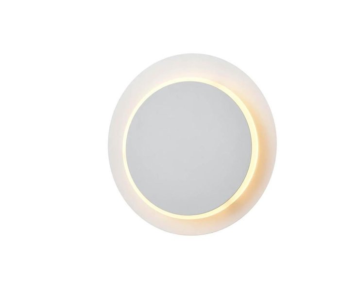 Настенный светодиодный светильник Runo белого цвета