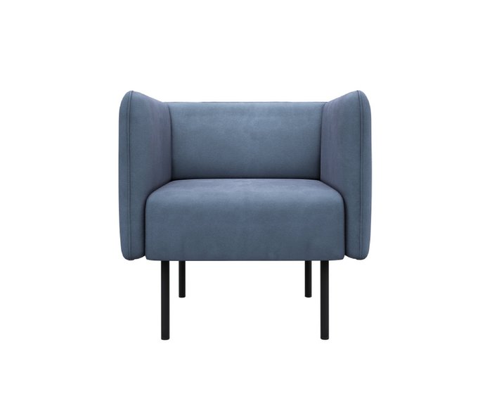 Кресло Рио синего цвета - купить Интерьерные кресла по цене 14990.0