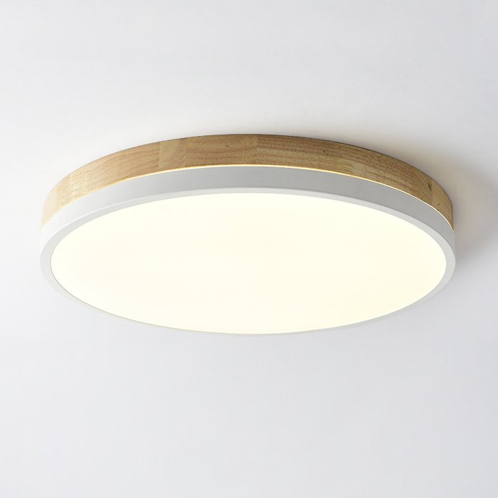 Потолочный светильник Disc DH D27 белого цвета