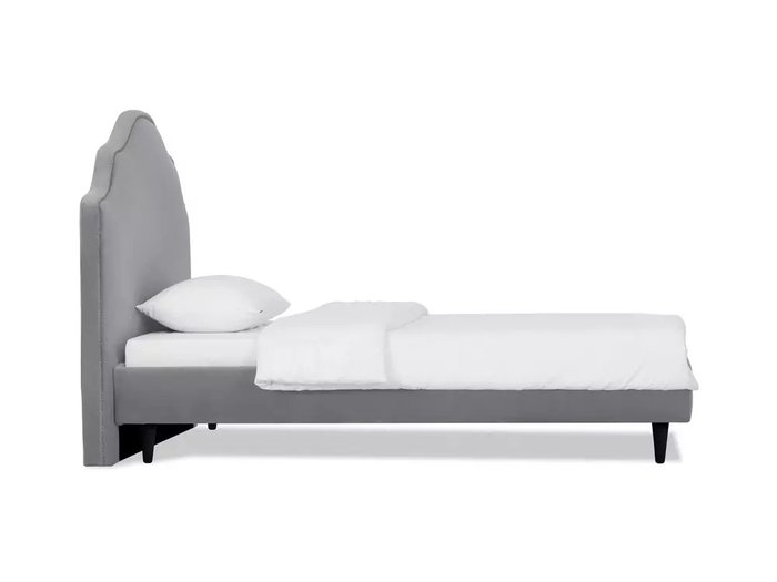 Кровать Princess II L 120х200 серого цвета - купить Кровати для спальни по цене 61340.0
