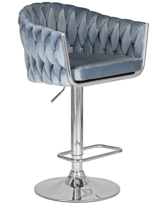 Стул барный Marcel пудрово-голубого цвета - купить Барные стулья по цене 10600.0