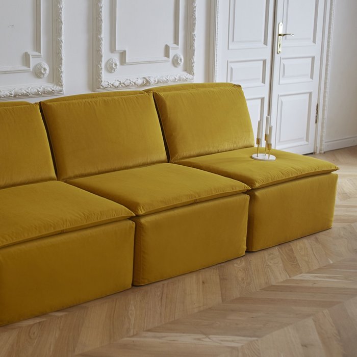 Кресло Gravity желтого цвета - лучшие Бескаркасная мебель в INMYROOM