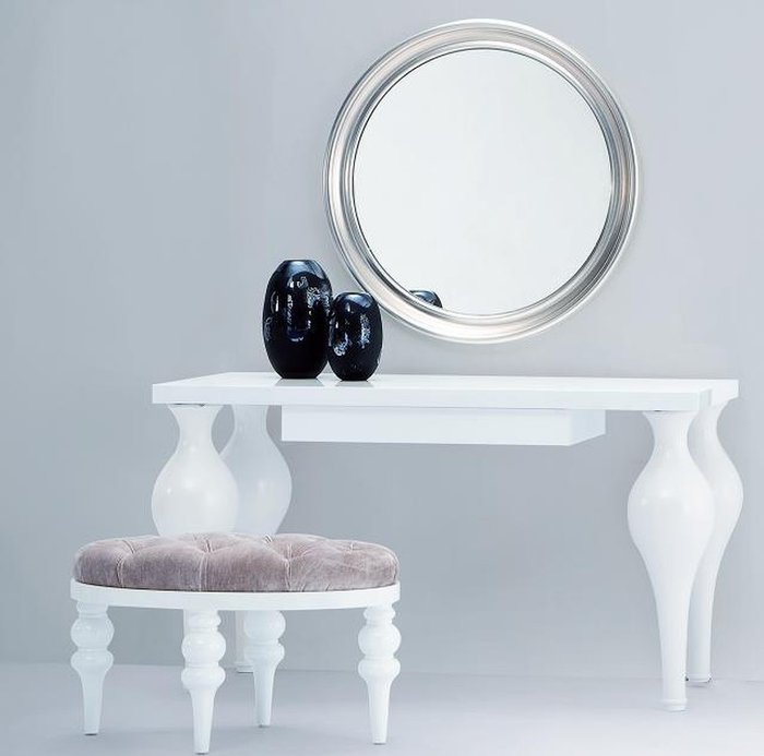 Туалетный столик Palermo белого цвета - купить Туалетные столики по цене 128800.0