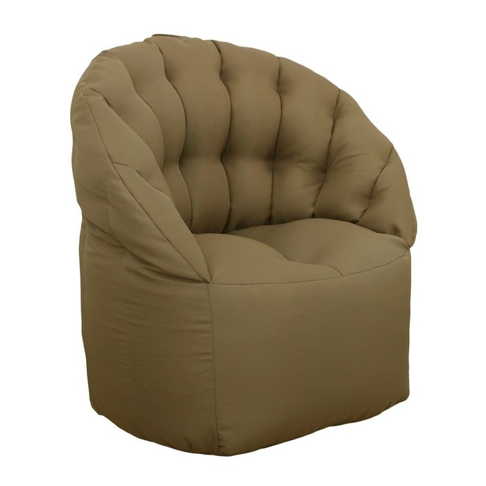 Кресло-пуф коричневое - купить Бескаркасная мебель по цене 13600.0