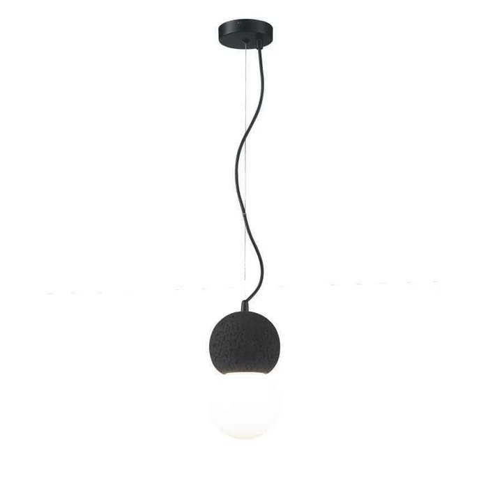 Подвесной светильник Foxtrot черно-белого цвета