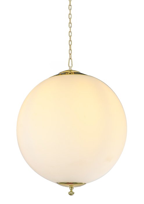 Подвесной светильник Ball с плафоном белого цвета - купить Подвесные светильники по цене 17460.0