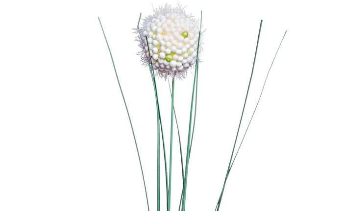 Искусственный цветок Алиум кремового цвета