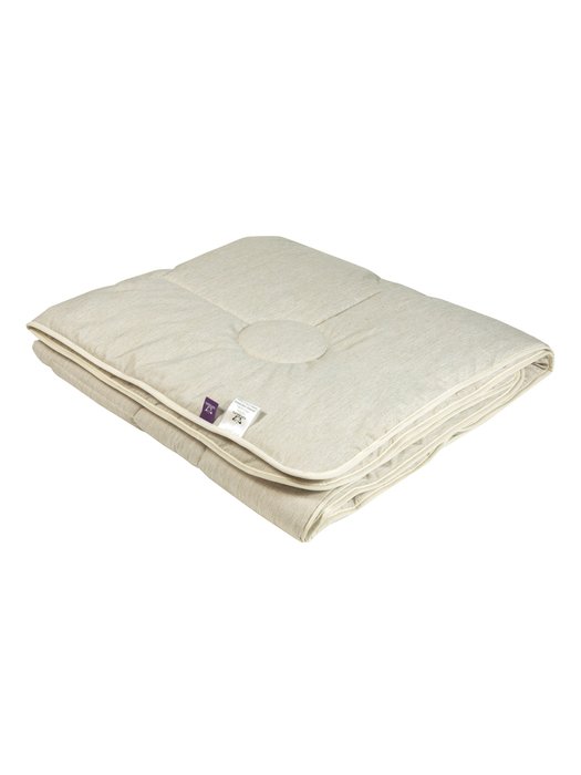 Одеяло стеганое теплое Melange 200х220 кремового цвета
