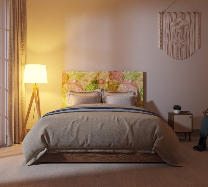 Кровать Berber 160х200 29 принт   - лучшие Кровати для спальни в INMYROOM