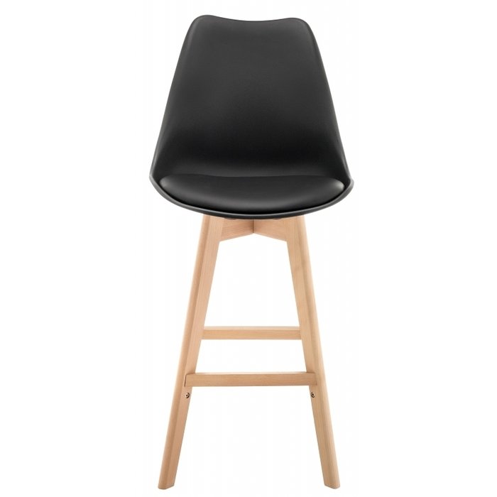 Барный стул Burbon черного цвета - купить Барные стулья по цене 6240.0