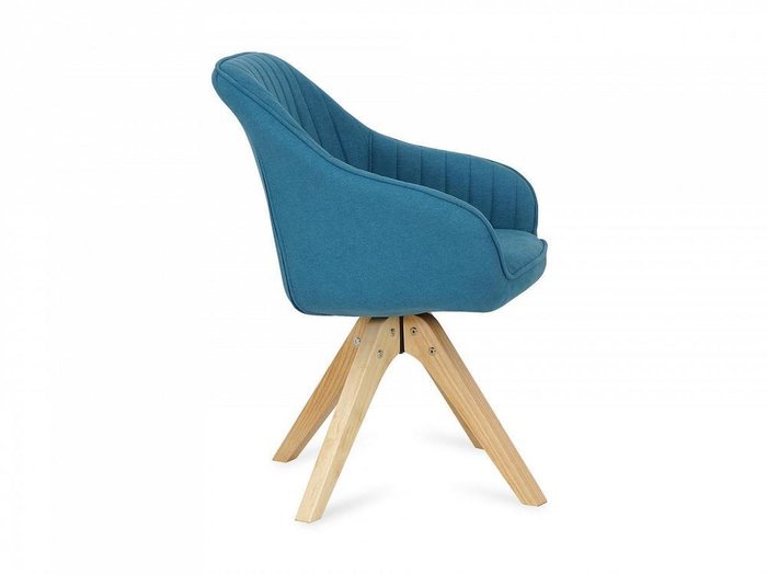 Стул Raymond синего цвета - лучшие Обеденные стулья в INMYROOM