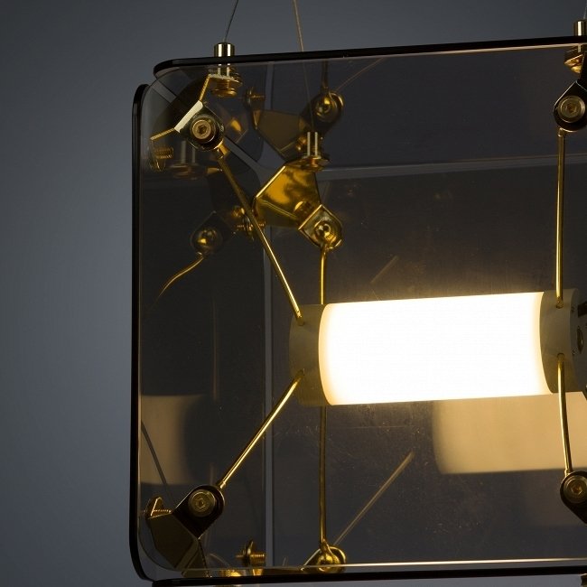 Подвесной светильник Kvadro дымчатого цвета - лучшие Подвесные светильники в INMYROOM