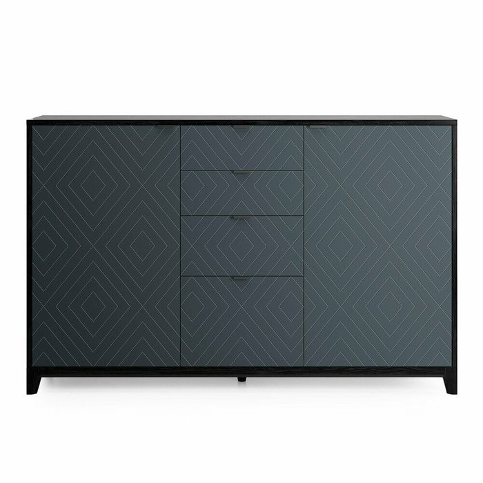 Комод Case CS060 черного цвета - купить Комоды по цене 124100.0 Комод Case CS060 черного цвета - купить Комоды по цене 124100.0