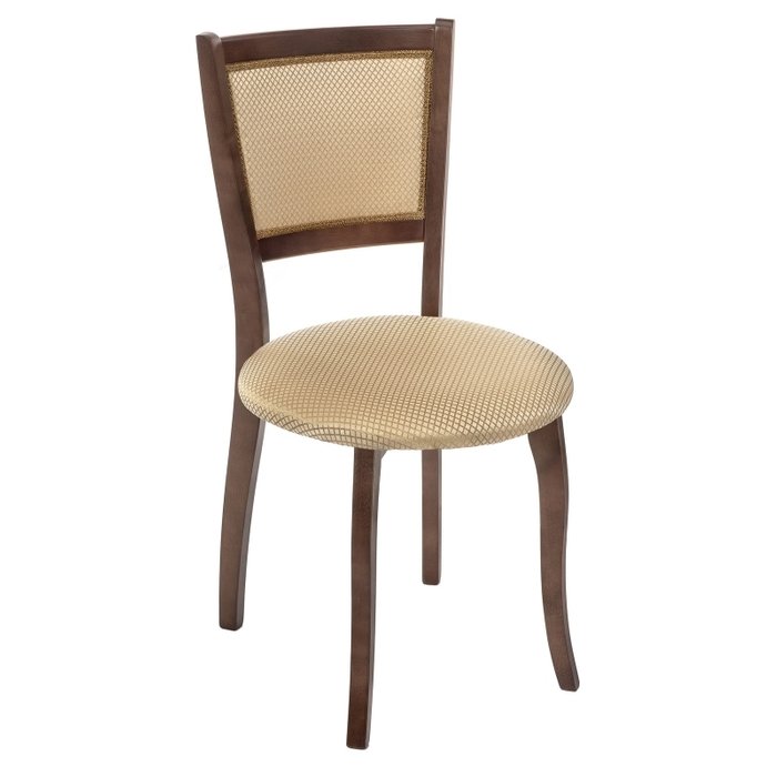 Обеденный стул Валери из массива цвета орех