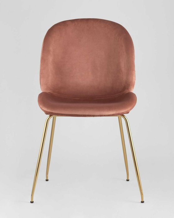 Стул Beetle пудрового цвета - лучшие Обеденные стулья в INMYROOM