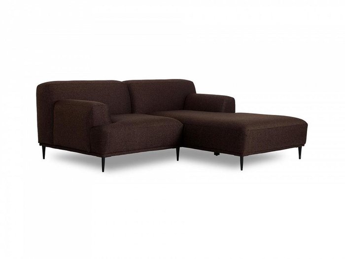 Угловой диван правый Portofino коричневого цвета - купить Угловые диваны по цене 99000.0